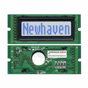 NHD-0108CZ-FSW-GBW-3V3 (LCD MOD CHAR 1X8 GRY TRANSFL)