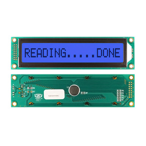 НХД-0116ГЗ-ФСБ-ФБВ (LCD MOD CHAR 1X16 BLUE TRANSFL)