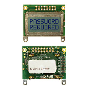 NHD-0208AZ-RN-GBW (LCD MOD CHAR 2X8 GRY REFL)