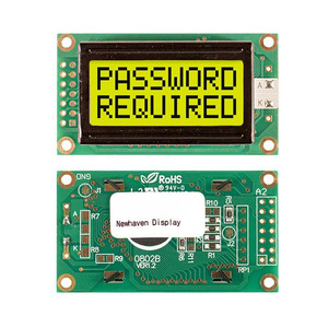 NHD-0208BZ-FL-GBW (LCD MOD CHAR 2X8 Y/G TRANSFL)