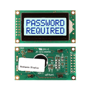 NHD-0208BZ-FSW-GBW-33V3 (LCD MOD CHAR 2X8 GRY TRANSFL STN)