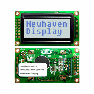 NHD-0208BZ-FSW-GBW-3V3 (LCD MOD CHAR 2X8 TRANSF)