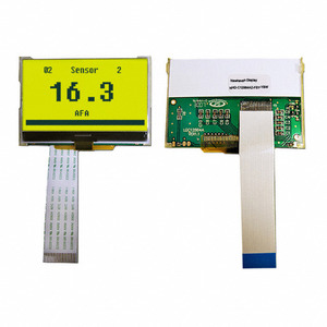 NHD-C12864AZ-FSY-YBW (LCD COG GRAPH 128X64 Y/G TRANSFL)