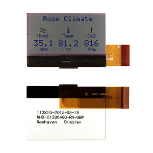 NHD-C12864GG-RN-GBW (LCD COG GRAPH 128X64 NO REFL)
