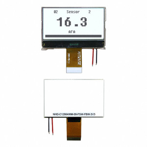 NHD-C12864WM-09-FSW-FBW-3V3 (LCD COG GRAPH 128X64 TRANSFL)
