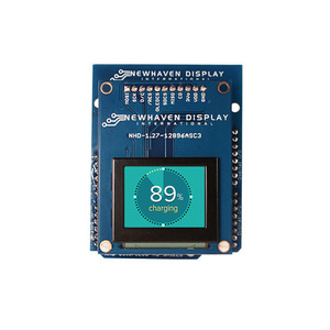 NHD-1.27-AU-ЩИТ (СЕРИЙНЫЙ ЦВЕТНОЙ OLED-экран ARDUINO SHIELD)