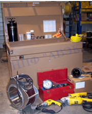 Инспекционный комплект для резьбовой части бурильных труб