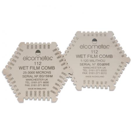Гексагональная гребенка Elcometer 112