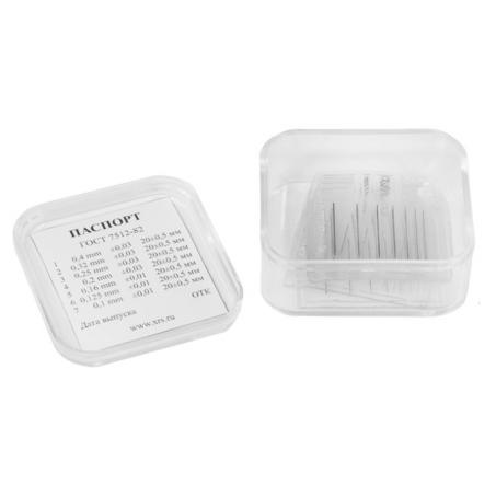 Эталоны чувствительности проволочные (ГОСТ)