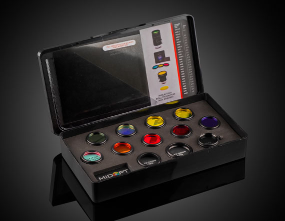 Комплект фильтров машинного зрения — резьба фильтра M25,5 x 0,5