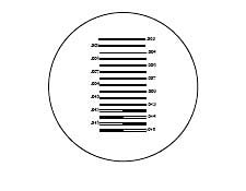 Диаметр 27 мм, метрический толщиномер, контактная сетка