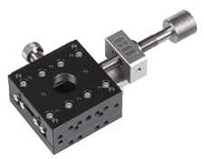 40 мм, центральный привод, сквозное отверстие, метрический предметный столик