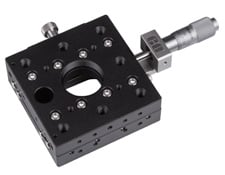 70 мм, центральный привод, сквозное отверстие, английский микрометрический предметный столик