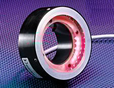 Белый с креплением на бочонке, светодиодная кольцевая лампа светлого/темного поля с креплением на бочонке