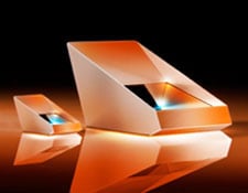 10-мм алюминированная призма полупента