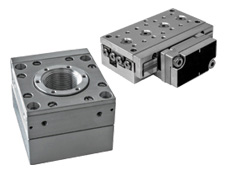 Вращающийся пьезопозиционный столик