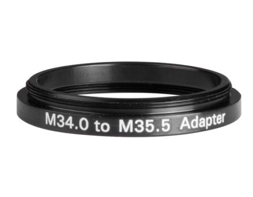 Повышающий переходник с наружной резьбы M34,0 x 0,5 на внутреннюю резьбу M35,5 x 0,5