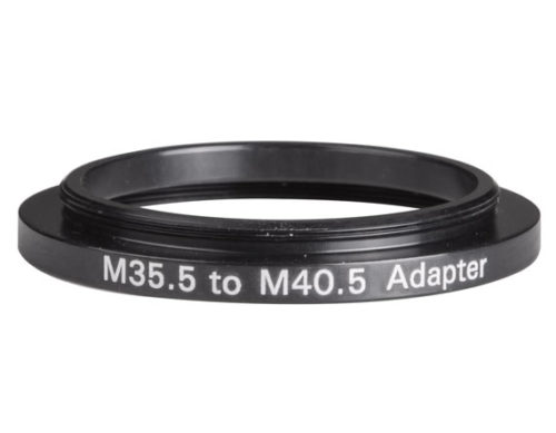 Повышающий переходник с наружной резьбы M35,5 x 0,5 на внутреннюю резьбу M40,5 x 0,5