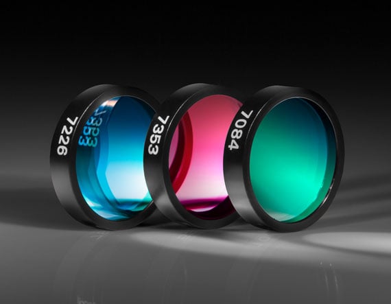 355 нм CWL, диаметр 25,4 мм, ультраузкий фильтр OD 6