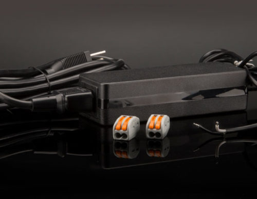 Блок питания 24 В с лужеными проводами