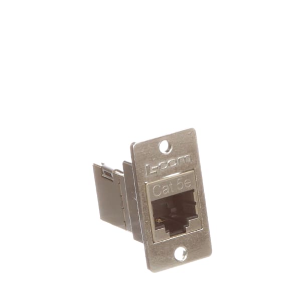Экранированный переходник L-com (8x8) для панельного монтажа Cat5e RJ45, серия ECF