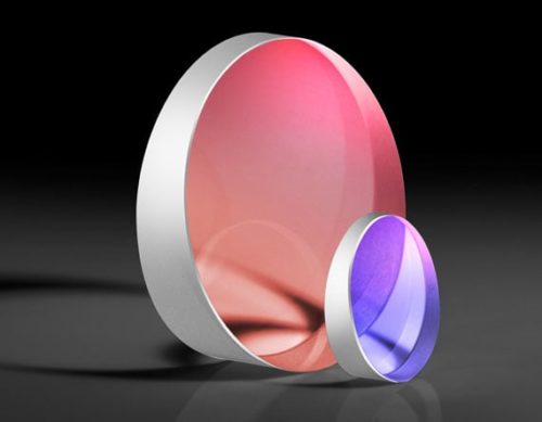 12,5 мм диам. 0,5 ном. Клиновая призма из плавленого кварца без покрытия