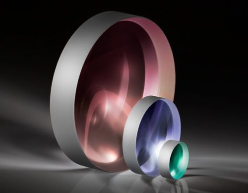 Диаметр 20 мм x -100 FL, покрытие VIS-NIR, плоско-вогнутая линза