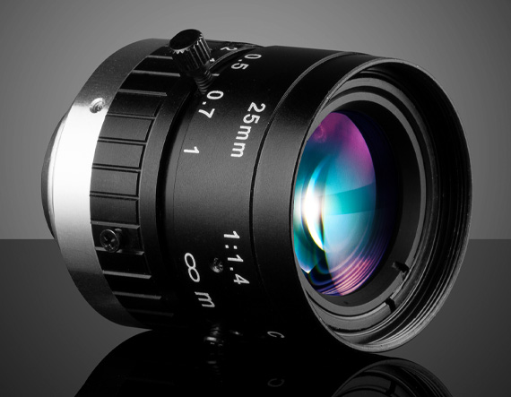 25 мм 2-мегапиксельный объектив с фиксированным фокусным расстоянием