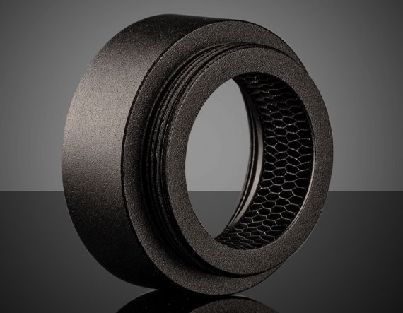 Удлинительная трубка Acktar Hexa-Black™ C-Mount для шумоподавления длиной 10 мм