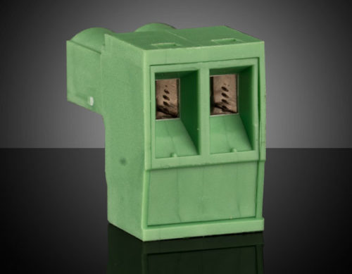 Клеммная колодка питания, 2 контакта, шаг 5 мм