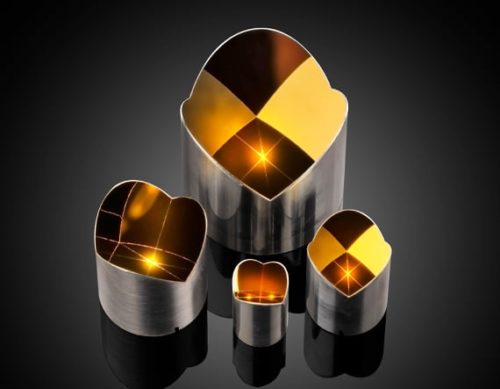 Диаметр 12,7 мм, 5 угловых секунд, ретрорефлектор из чистого золота с полым металлическим рефлектором