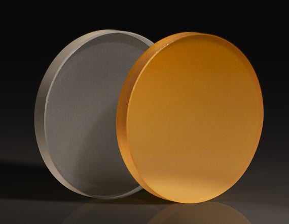 38,1 мм в диаметре, 3 мм толщиной, ISP Optics ZnSe Инфракрасный (ИК) диффузор | ДИФ2-ИР-38-3