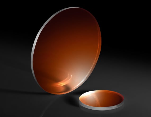 Окно диаметром 5 мм, толщиной 1 мм, без покрытия, литий-фторидное (LiF) окно