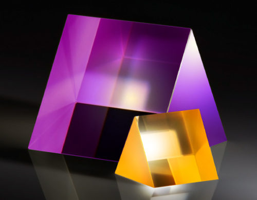 38,1 мм, ISP Optics Равносторонняя призма из фторида кальция | CF-EP-38