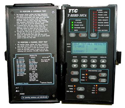 Анализатор связи Acterna T-BERD 107A