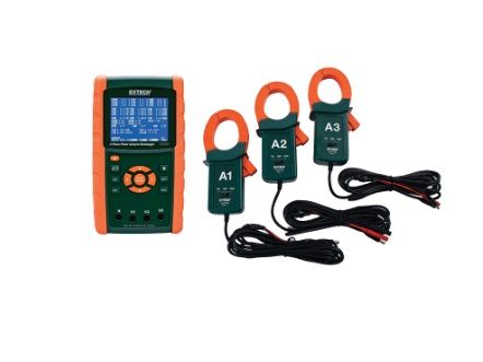 Анализатор мощности Extech PQ3450-12