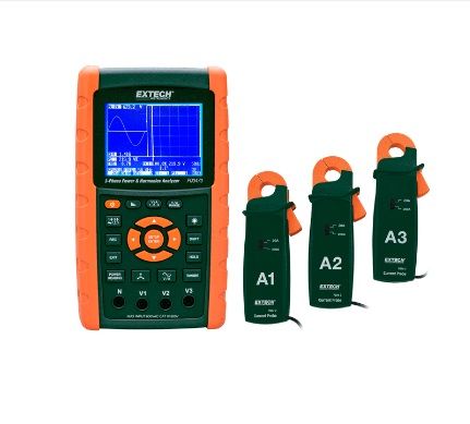 Анализатор мощности Extech PQ3470-2