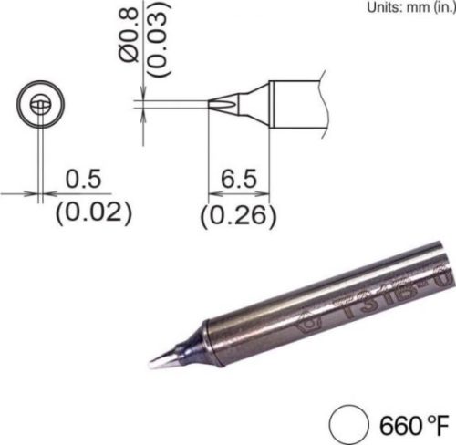 Паяльное жало Hakko T31B-03D08