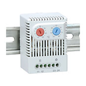 Dual Adjustable Thermostat: for electrical enclosure climate control (PN# 011750-00)