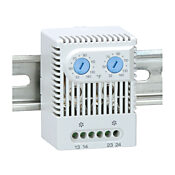 Dual Adjustable Thermostat: for electrical enclosure climate control (PN# 011760-01)