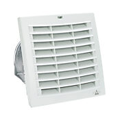 Enclosure Fan Assembly: intake, 100 CFM, 230 VAC operating voltage (PN# 018720-30)