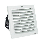 Enclosure Fan Assembly: intake, 100 CFM, 48 VDC operating voltage (PN# 018721-30)