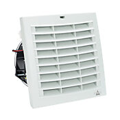 Enclosure Fan Assembly: intake, 105 CFM, 24 VDC operating voltage (PN# 018722-30)