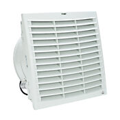 Enclosure Fan Assembly: intake, 255 CFM, 230 VAC operating voltage (PN# 018740-30)