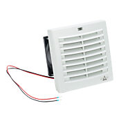 Enclosure Fan Assembly: exhaust, 18 CFM, 24 VDC operating voltage (PN# 018802-00)