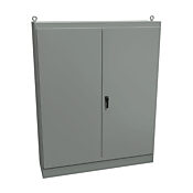 Enclosure: 90 x 72 x 20in, freestanding, carbon steel (PN# 1418BY20)