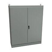 Enclosure: 90 x 72 x 24in, freestanding, carbon steel (PN# 1418BYD24)