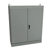 Enclosure: 72 x 60 x 24in, freestanding, carbon steel (PN# 1418ZXD24)