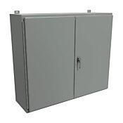 Корпус: 36 x 42 x 12 дюймов, настенное крепление, углеродистая сталь (PN# 1422UV12)