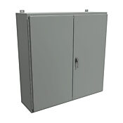 Корпус: 42 x 42 x 12 дюймов, настенное крепление, углеродистая сталь (PN# 1422VV12)